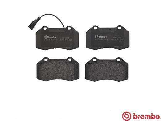Brembo Brake Pads Front Alfa Mito 1.4T ( Set Lh&Rh) (P23117)