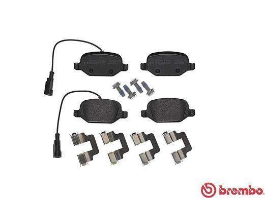 Brembo Brake Pads Rear Alfa Mito ( Set Lh&Rh) (P23131)