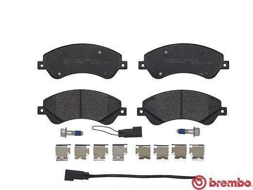 Brembo Brake Pads Fr / Rr Ford Transit/Tourneo ( Set Lh&Rh) (P24065)