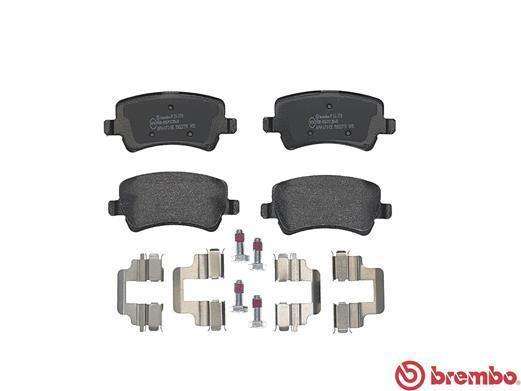 Brembo Brake Pads Rear Volvo S60/S80/Xc7 ( Set Lh&Rh) (P24078)