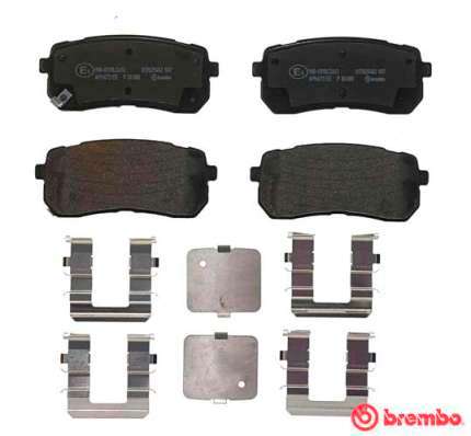 Brembo Brake Pads Rear Kia Sorento Iii ( Set Lh&Rh) (P30080)