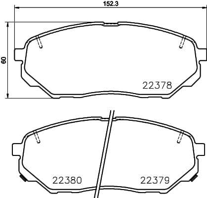 Brembo Brake Pads Front Kia Sorento Iii ( Set Lh&Rh) (P30086)