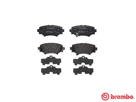 Brembo Brake Pads Rear Mazda 3 ( Set Lh&Rh) (P49049)
