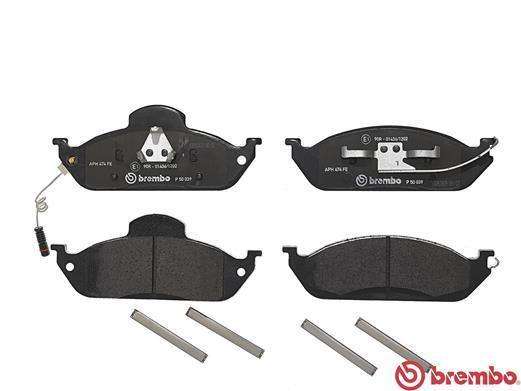 Brembo Brake Pads Front Mercedes Ml270 '00-On ( Set Lh&Rh) (P50039)