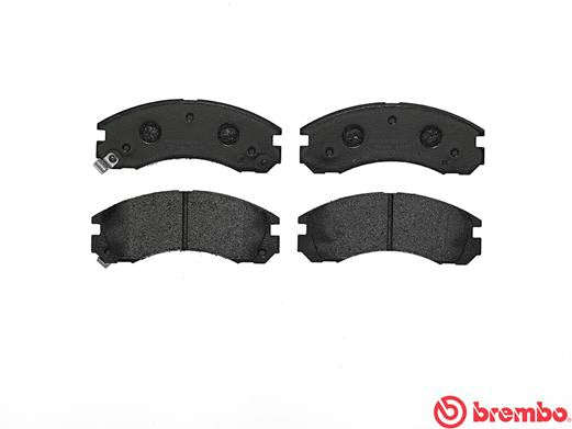 Brembo Brake Pads Front Mitsubishi Coltmi ( Set Lh&Rh) (P54017)