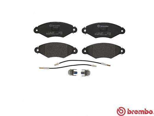 Brembo Brake Pads Front Peugeot 206/3 ( Set Lh&Rh) (P56038)