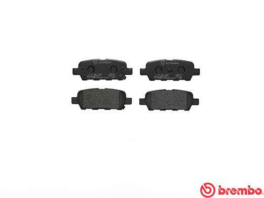 Brembo Brake Pads Rear Nissan X-Trail ( Set Lh&Rh) (P56046)