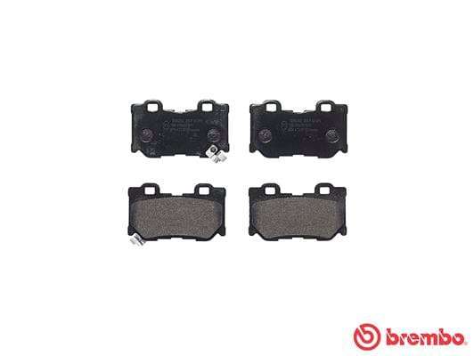 Brembo Brake Pads Rear Nissan 370Z ( Set Lh&Rh) (P56095)