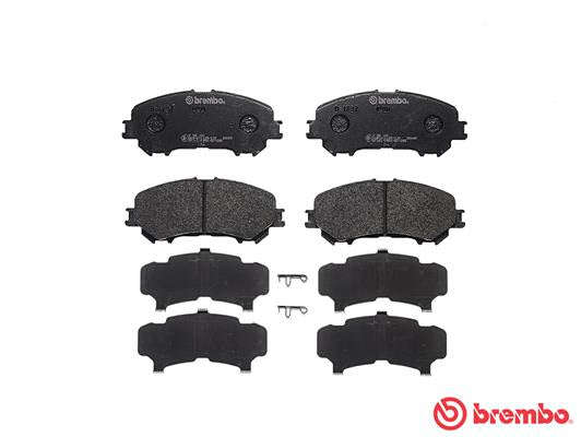Brembo Brake Pads Front Nis Qashqai Ii/Re ( Set Lh&Rh) (P56100)