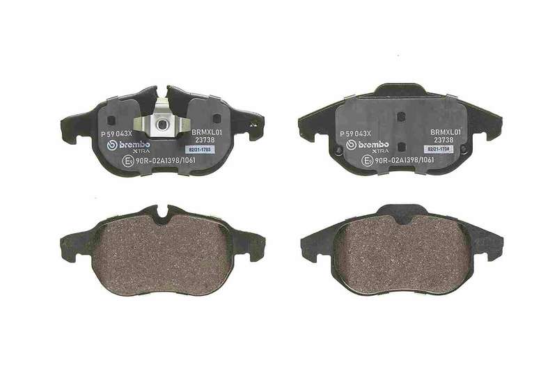 Brembo Brake Pads Front Opel Astra H ( Set Lh&Rh) (P59043X)