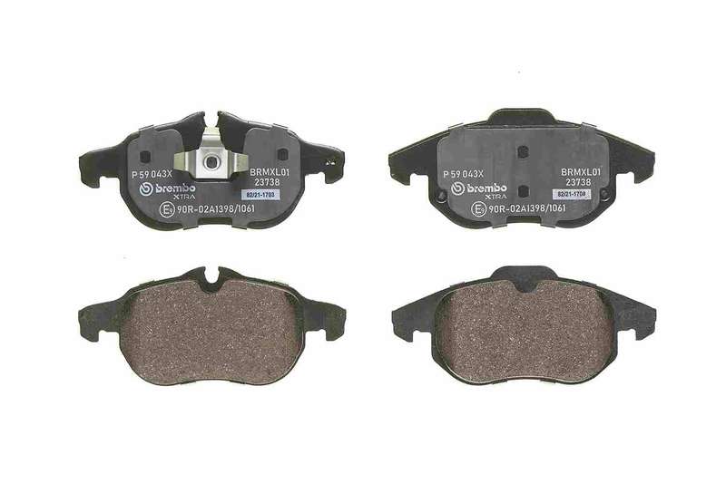 Brembo Brake Pads Front Opel Astra H ( Set Lh&Rh) (P59043X)