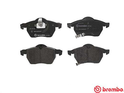Brembo Brake Pads Front Opel Zafira Opc ( Set Lh&Rh) (P59048)