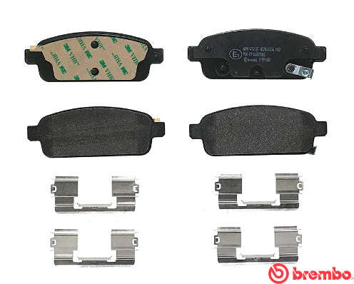 Brembo Brake Pads Rear Opel Astra J ( Set Lh&Rh) (P59087)