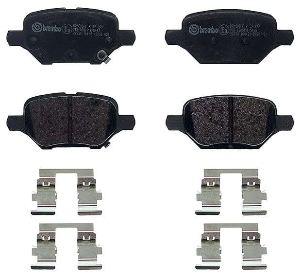 Brembo Brake Pads Rear Opel Mokka ( Set Lh&Rh) (P59099)