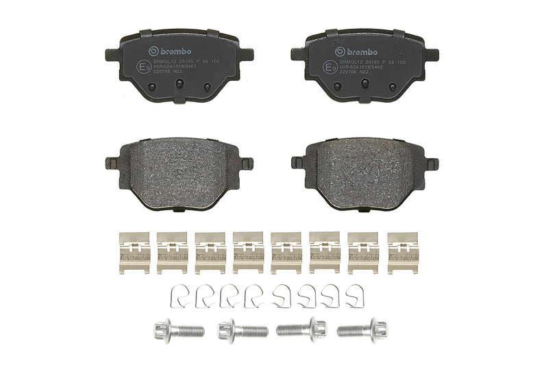 Brembo Brake Pads Rear Opel Corsa F ( Set Lh&Rh) (P59100)