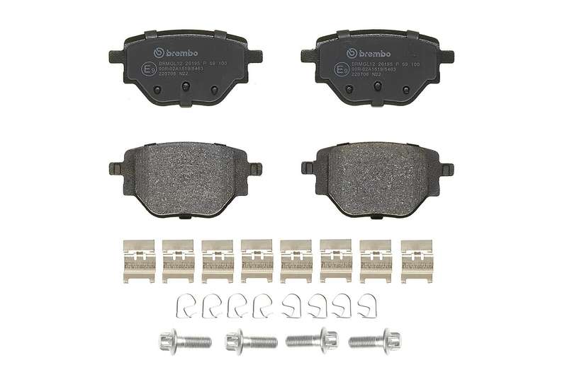 Brembo Brake Pads Rear Opel Corsa F ( Set Lh&Rh) (P59100)