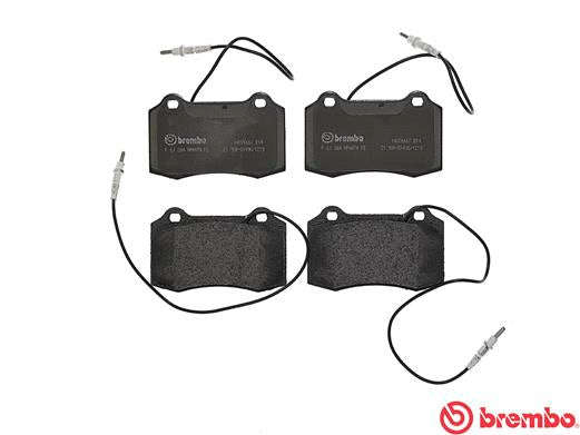 Brembo Brake Pads Front Peugeot 406 Coupe ( Set Lh&Rh) (P61064)