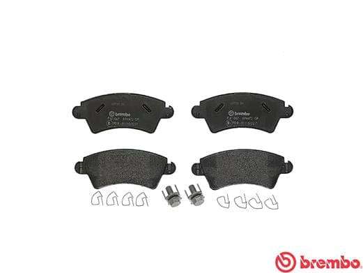 Brembo Brake Pads Front Peugeot 206 1 1.6 ( Set Lh&Rh) (P61067)