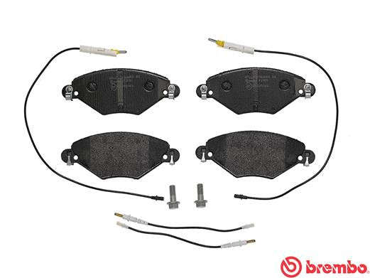 Brembo Brake Pads Front Citroen C5 2. '1 ( Set Lh&Rh) (P61071)
