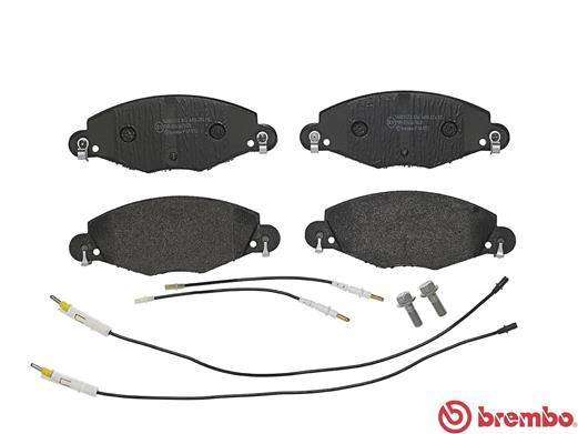 Brembo Brake Pads Front Citroen C5 3. V6 ( Set Lh&Rh) (P61072)