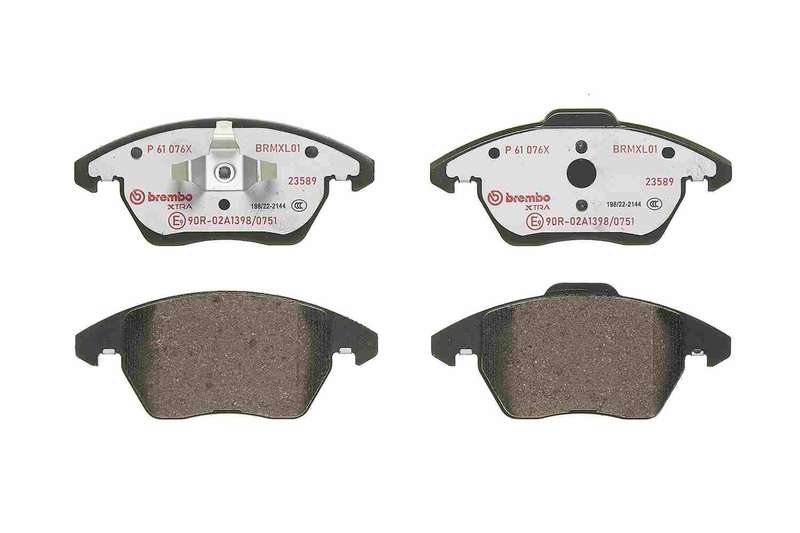 Brembo Brake Pads Front Citroen C4 2.0Vt ( Set Lh&Rh) (P61076X)