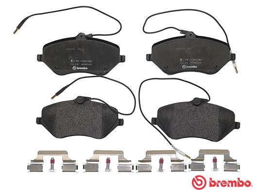 Brembo Brake Pads Front Peugeot 407 ( Set Lh&Rh) (P61078)