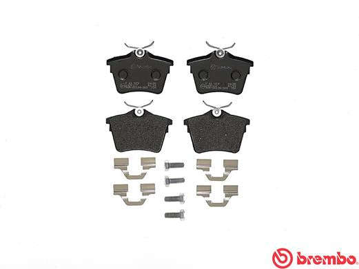Brembo Brake Pads Rear Peugeot 407 ( Set Lh&Rh) (P61079)