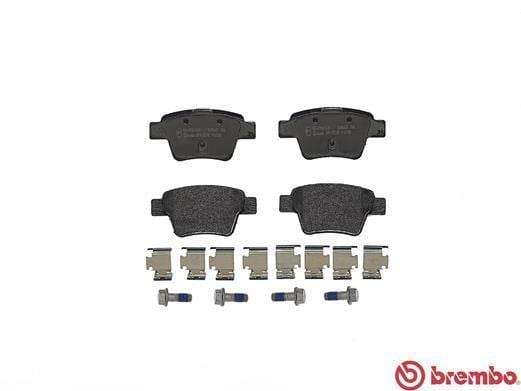 Brembo Brake Pads Rear Citroen C4 ( Set Lh&Rh) (P61080)