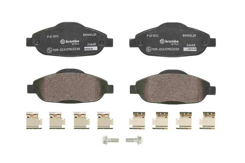 Brembo Brake Pads Front Peugeot 308 Xs1 ( Set Lh&Rh) (P61101X)