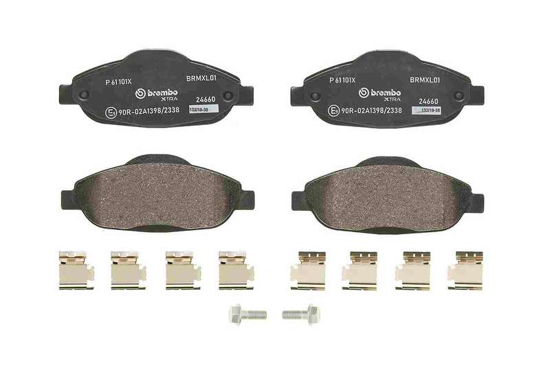 Brembo Brake Pads Front Peugeot 308 Xs1 ( Set Lh&Rh) (P61101X)