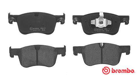 Brembo Brake Pads Front Citroen C4 ( Set Lh&Rh) (P61116)