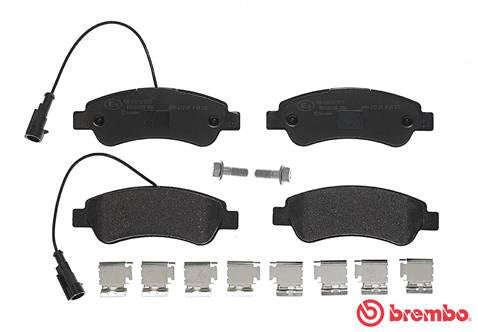 Brembo Brake Pads Rear Fiat Ducato ( Set Lh&Rh) (P61125)