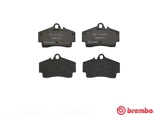 Brembo Brake Pads Rear Porsche 911/Boxst ( Set Lh&Rh) (P65008)