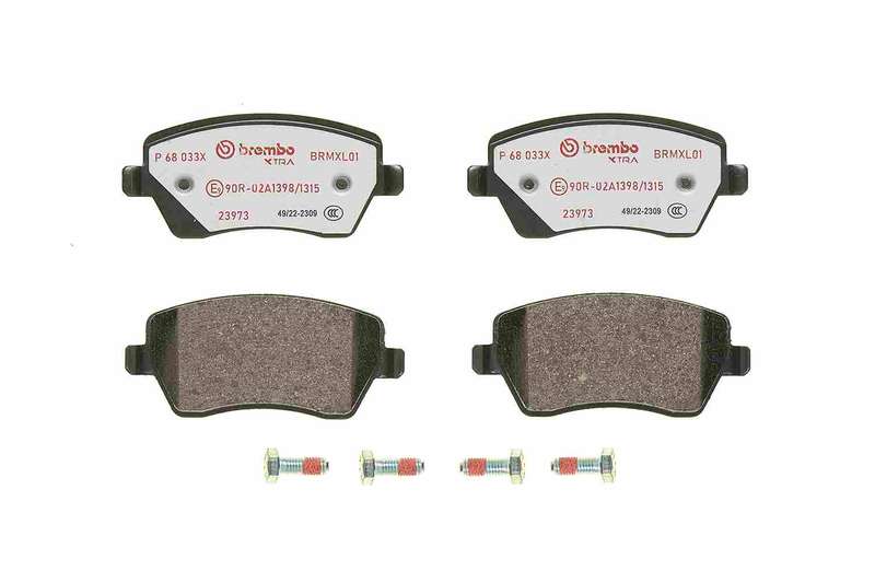 Brembo Brake Pads Front Nissan Micra ( Set Lh&Rh) (P68033X)