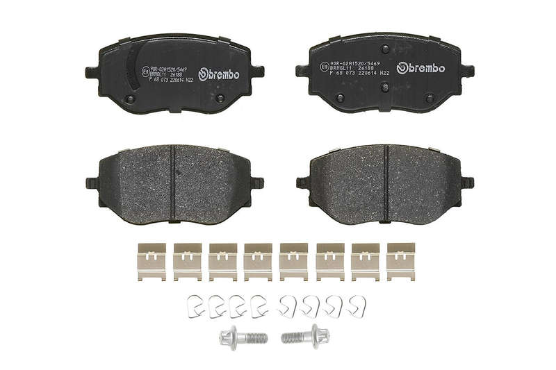 Brembo Brake Pads Front Nissan Micra ( Set Lh&Rh) (P68073)