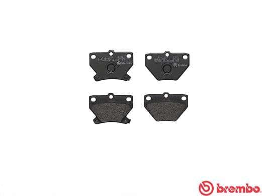 Brembo Brake Pads Rear Toyota Run-X 180 ( Set Lh&Rh) (P83052)