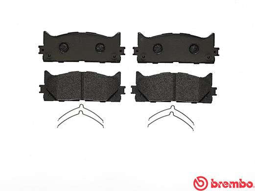 Brembo Brake Pads Front Toyota Camry ( Set Lh&Rh) (P83117)