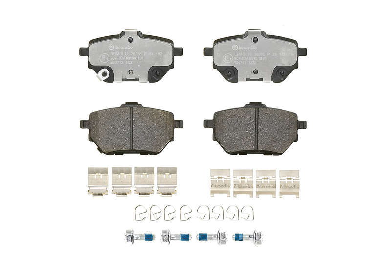 Brembo Brake Pads Rear Toyota Corolla ( Set Lh&Rh) (P83182)