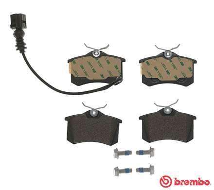 Brembo Brake Pads Rear Audi A3/Golf5 ( Set Lh&Rh) (P85066)