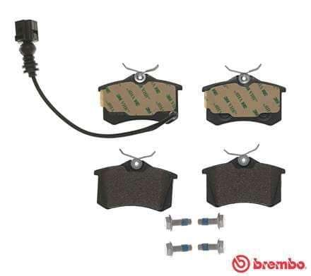 Brembo Brake Pads Rear Audi A3/Golf5 ( Set Lh&Rh) (P85066)