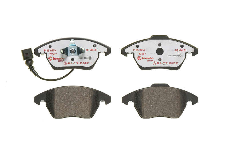 Brembo Brake Pads Front Audi A3/Golf5 ( Set Lh&Rh) (P85075X)