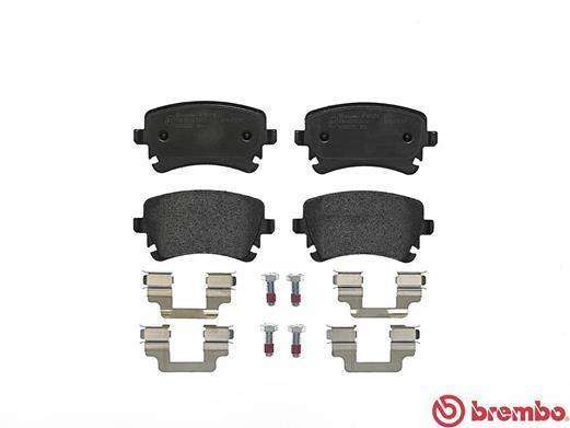 Brembo Brake Pads Rear Audi A8 10/05 A8 ( Set Lh&Rh) (P85076)