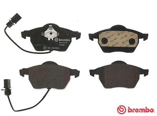 Brembo Bremb O Pad S Audi Audi A4 1.8T ( Set Lh&Rh) (P85085)