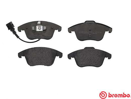 Brembo Brake Pads Front Vw Vw Tiguan 2.0 ( Set Lh&Rh) (P85112)