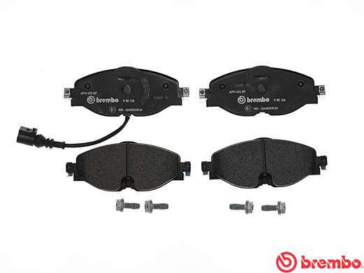 Brembo Brake Pads Front Audi A3/Golf 7 ( Set Lh&Rh) (P85126)