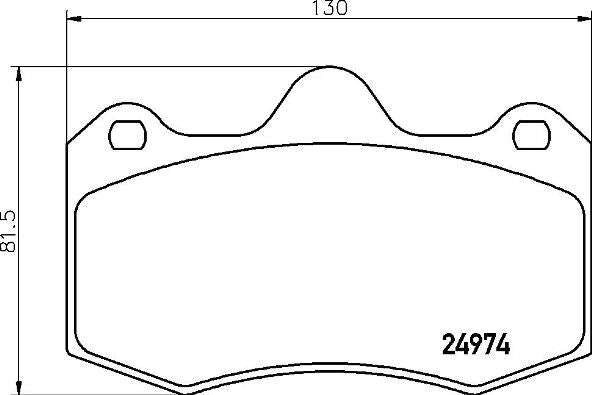 Brembo Brake Pads Front Seat Ibiza 5 Cupra ( Set Lh&Rh) (P85134)