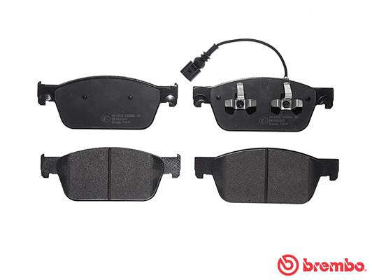 Brembo Brake Pads Front Vw Kombi ( Set Lh&Rh) (P85141)