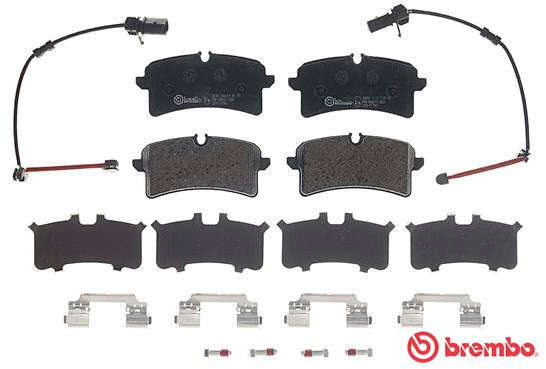 Brembo Brake Pads Rear Audi ( Set Lh&Rh) (P85151)