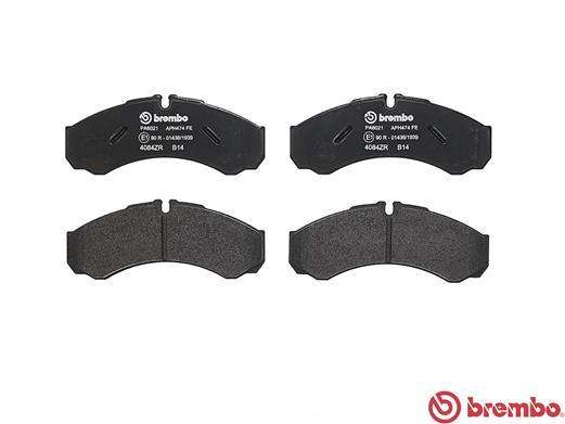 Brembo Brake Pads Front Mercedes Sprinter ( Set Lh&Rh) (Pa6021)