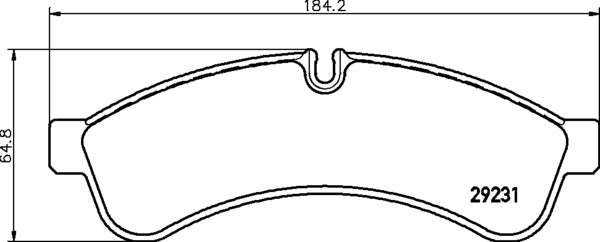 Brembo Brake Pads Rear Iveco Daily ( Set Lh&Rh) (Pa6030)